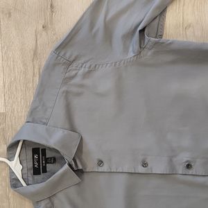 Apt. 9 Men's Grey Dress Shirt